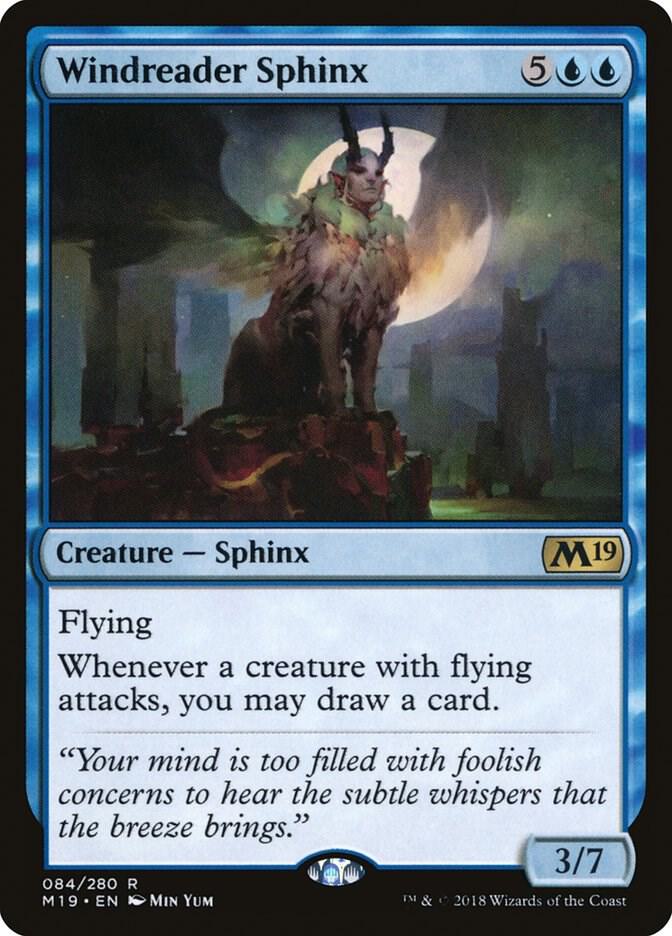 Windreader Sphinx 84 (Core Set 2019)  - Foil | Good Games Adelaide SA