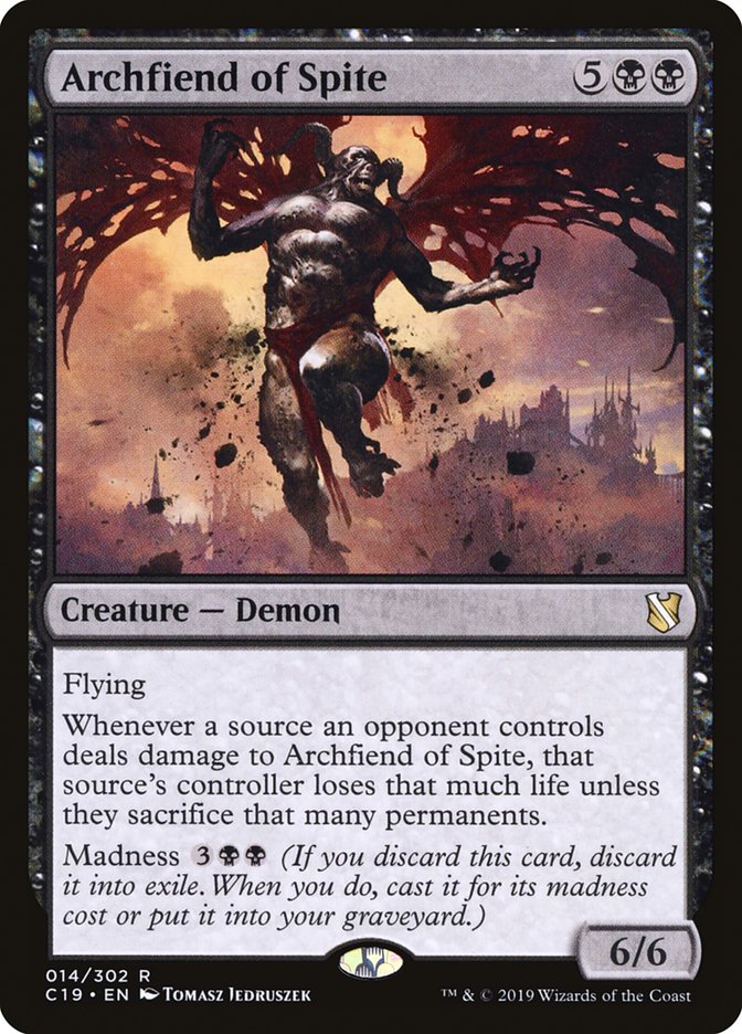 Archfiend of Spite 14 (Commander 2019)  | Good Games Adelaide SA