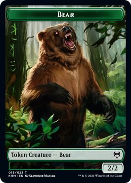 Bear Token 13 (Kaldheim)  | Good Games Adelaide SA