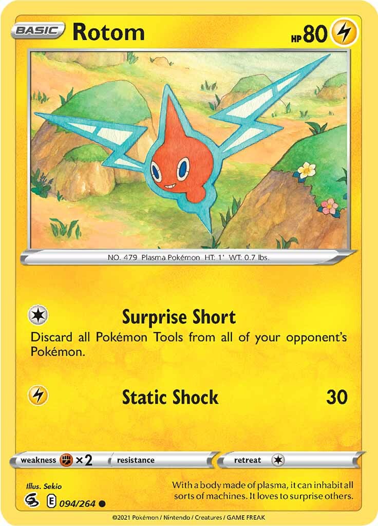Rotom (094/264) [Sword & Shield: Fusion Strike] | Good Games Adelaide SA