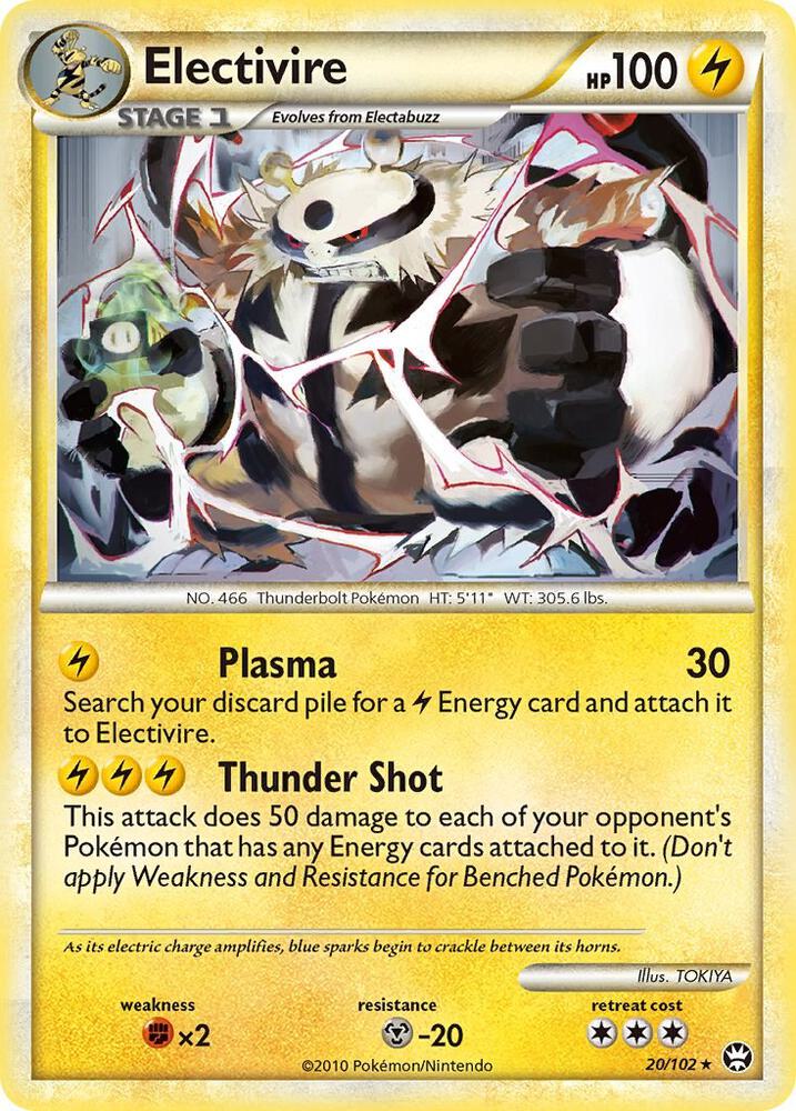 Electivire 20/102 (Triumphant)  | Good Games Adelaide SA