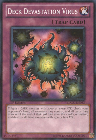 Deck Devastation Virus [SDGU-EN033] Common | Good Games Adelaide SA