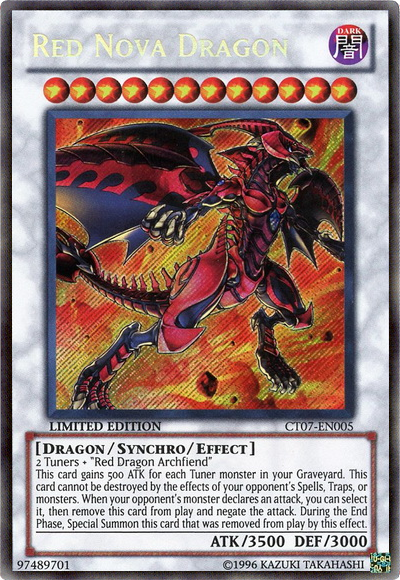 Red Nova Dragon [CT07-EN005] Secret Rare | Good Games Adelaide SA