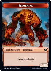 Elemental // Satyr Double-sided Token [Theros Beyond Death Tokens] | Good Games Adelaide SA