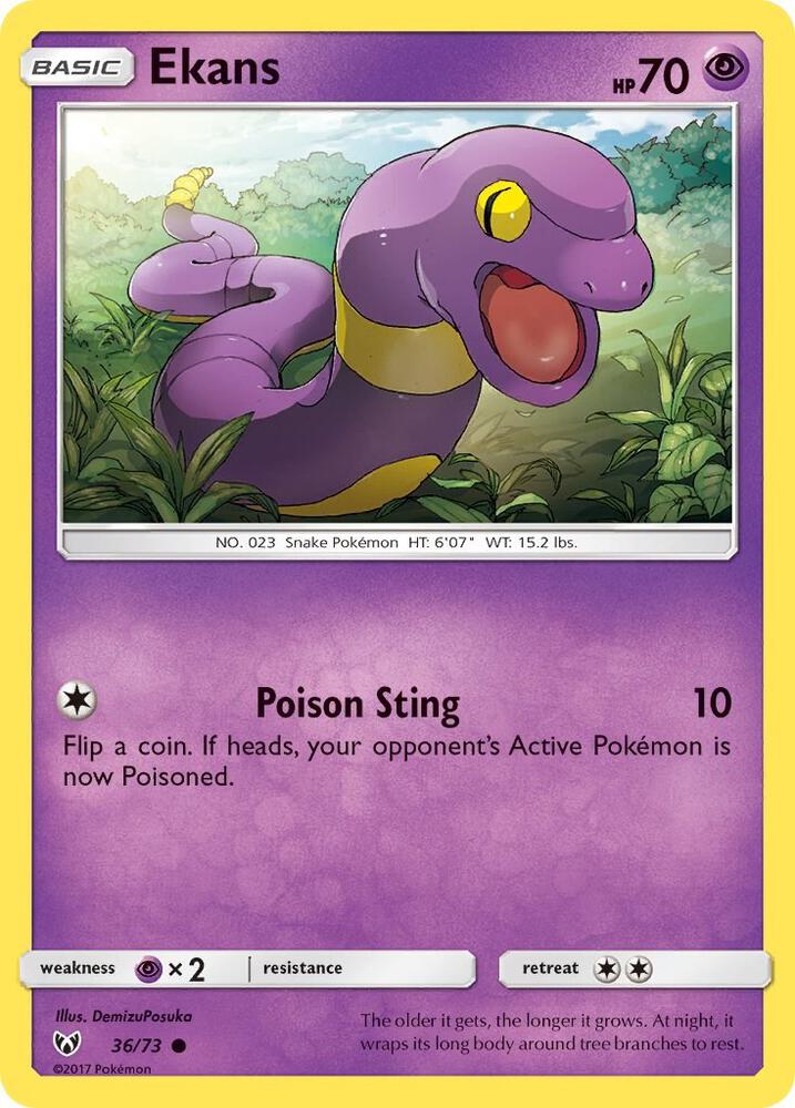 Ekans 36/73 (Shining Legends)  | Good Games Adelaide SA