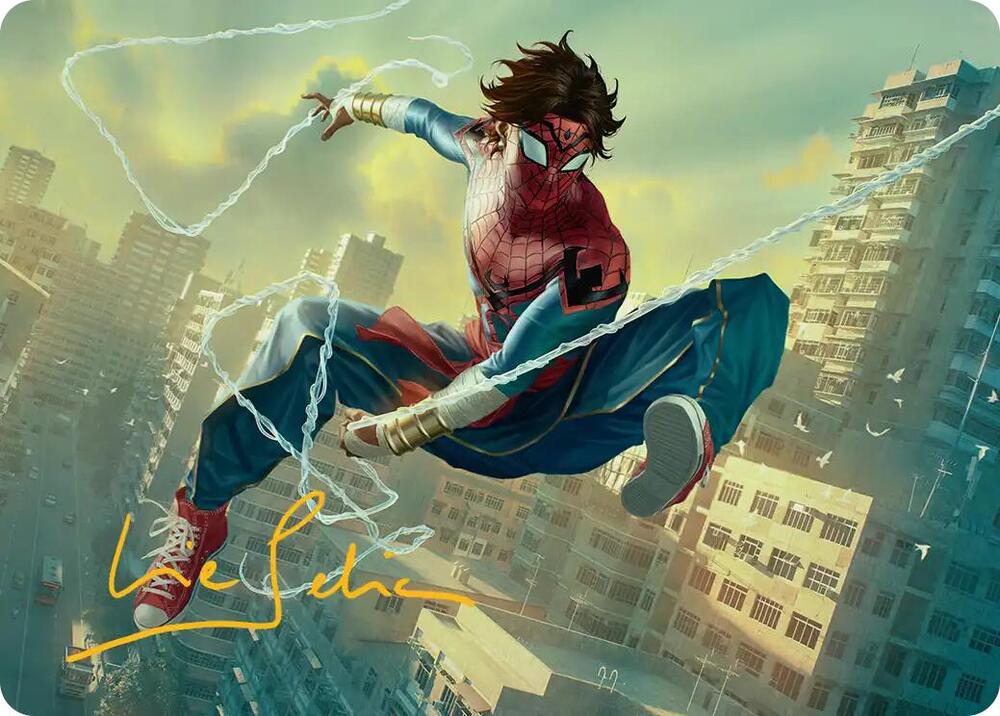 Spider Man India Art Card Gold Stamped Signature 31 (Art Series: Marvel's Spider-Man)  | Good Games Adelaide SA