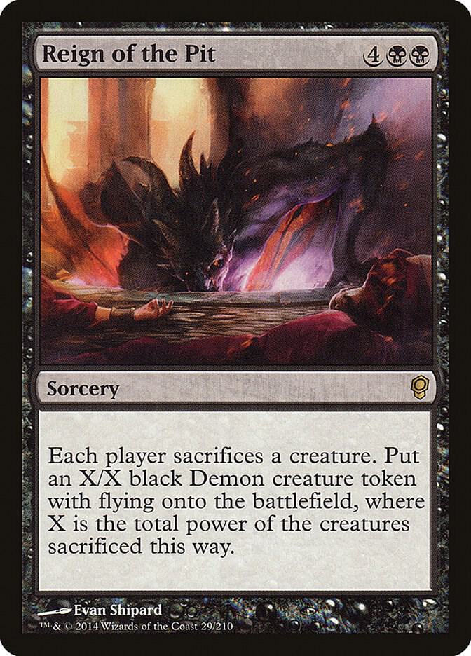 Reign of the Pit 29/210 (Conspiracy)  - Foil | Good Games Adelaide SA