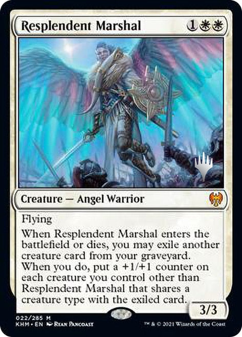 Resplendent Marshal [Kaldheim Promo Pack] | Good Games Adelaide SA