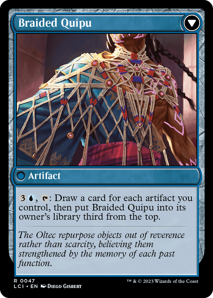 Braided Net // Braided Quipu [The Lost Caverns of Ixalan] | Good Games Adelaide SA