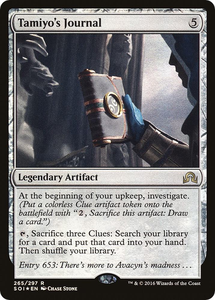 Tamiyo's Journal 265 (Shadows over Innistrad)  - Foil | Good Games Adelaide SA