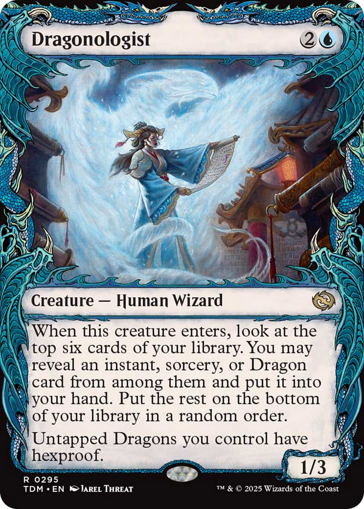 Dragonologist (Showcase) [Tarkir: Dragonstorm] | Good Games Adelaide SA