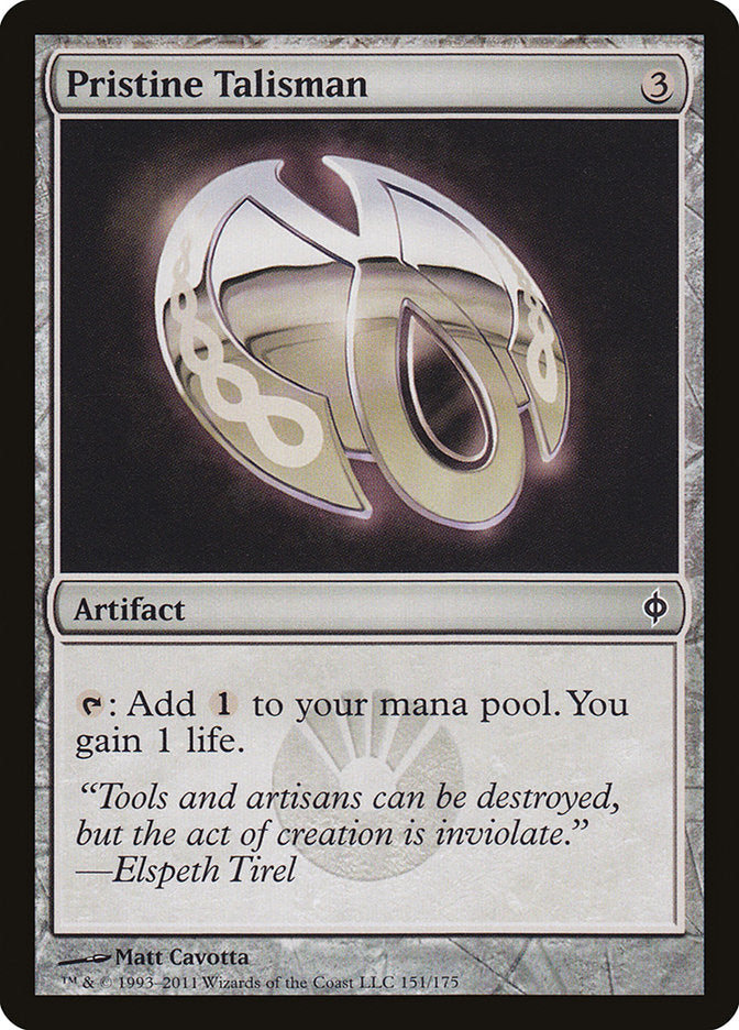 Pristine Talisman [New Phyrexia] | Good Games Adelaide SA