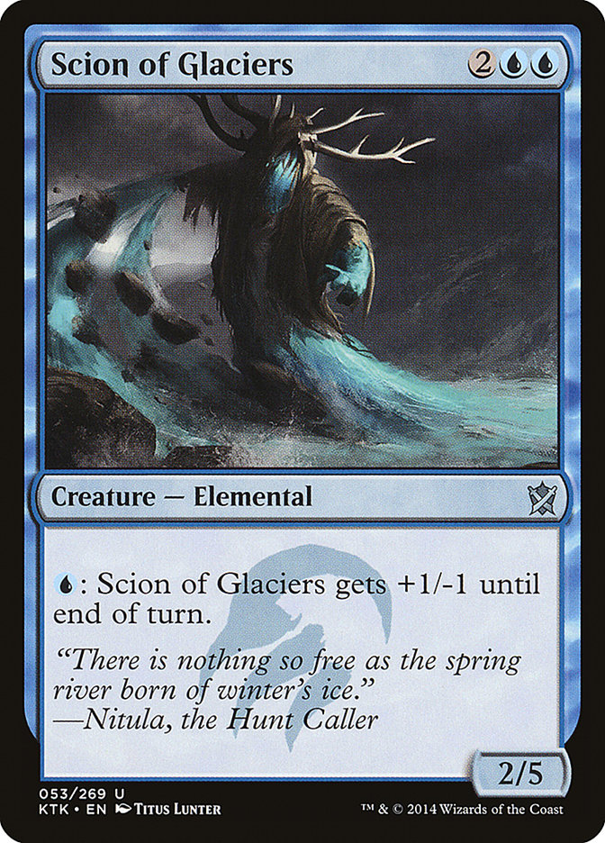 Scion of Glaciers [Khans of Tarkir] | Good Games Adelaide SA