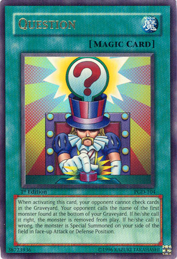 Question [PGD-104] Ultra Rare | Good Games Adelaide SA
