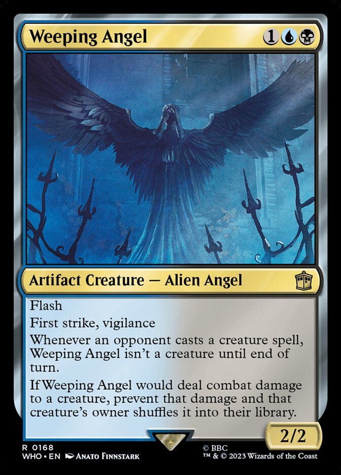 Weeping Angel 168 (Universes Beyond: Doctor Who)  - Foil | Good Games Adelaide SA