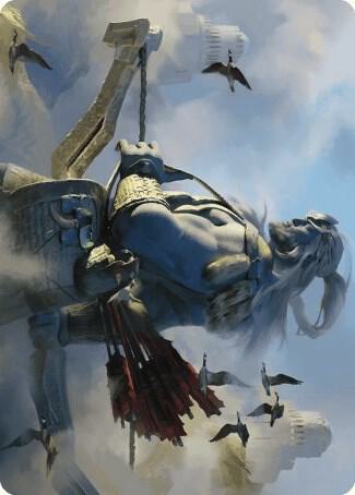 Skybeast Tracker Art Card 27 (Art Series: Wilds of Eldraine)  | Good Games Adelaide SA