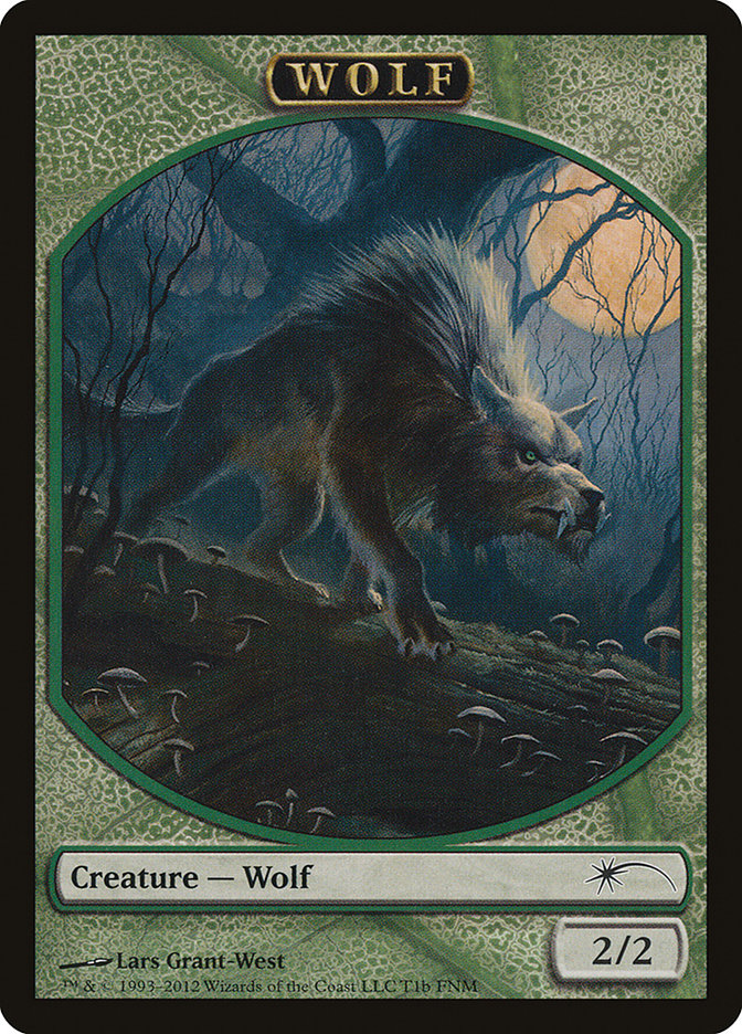 Human // Wolf Token [FNM Promos] | Good Games Adelaide SA