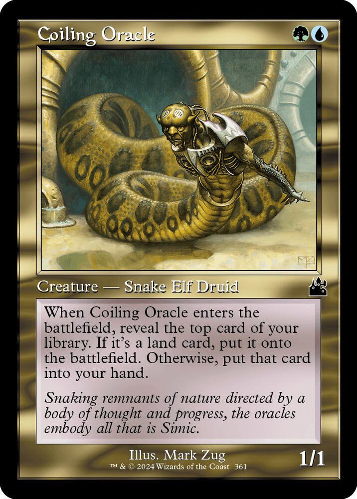 Coiling Oracle 361 (Ravnica Remastered)  - Foil | Good Games Adelaide SA