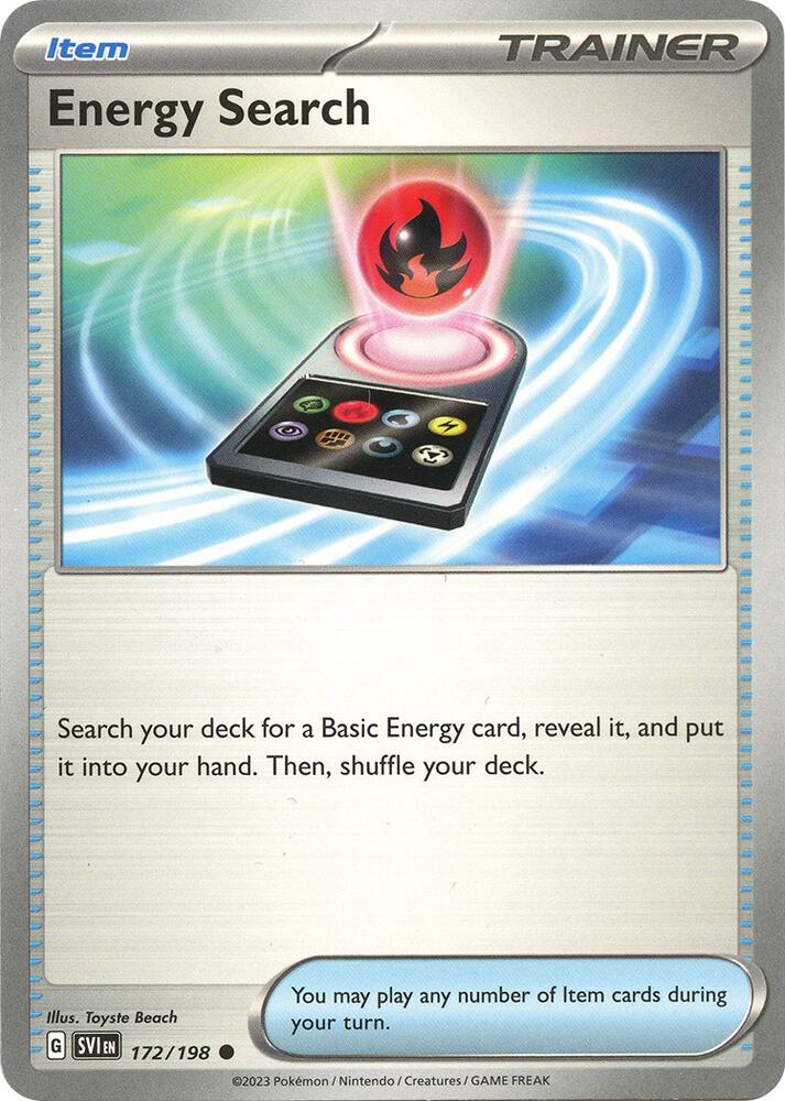 Energy Search 172/198 (SV01: Scarlet & Violet Base Set)  | Good Games Adelaide SA