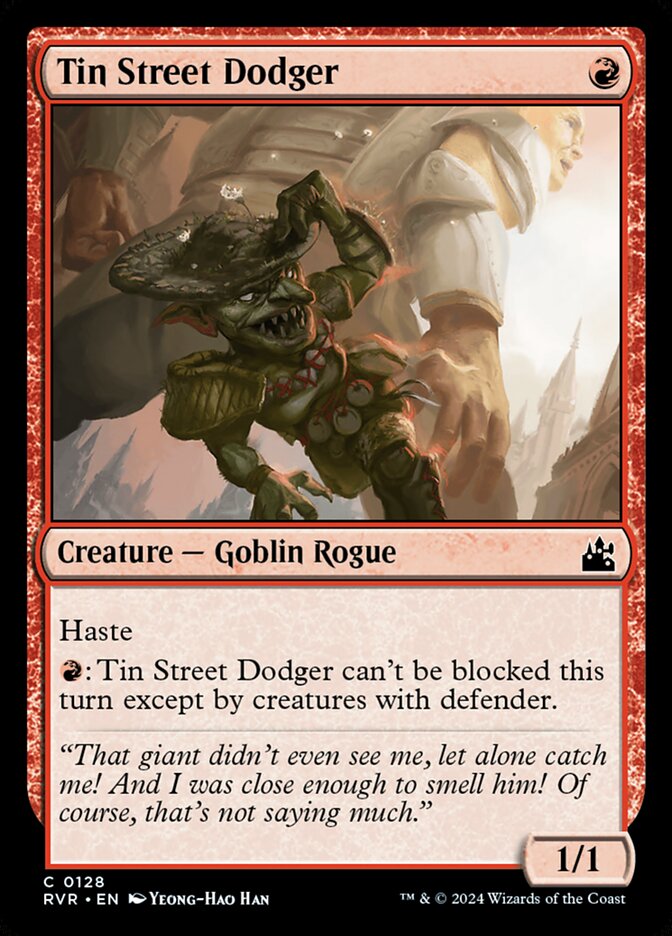 Tin Street Dodger 128 (Ravnica Remastered)  | Good Games Adelaide SA
