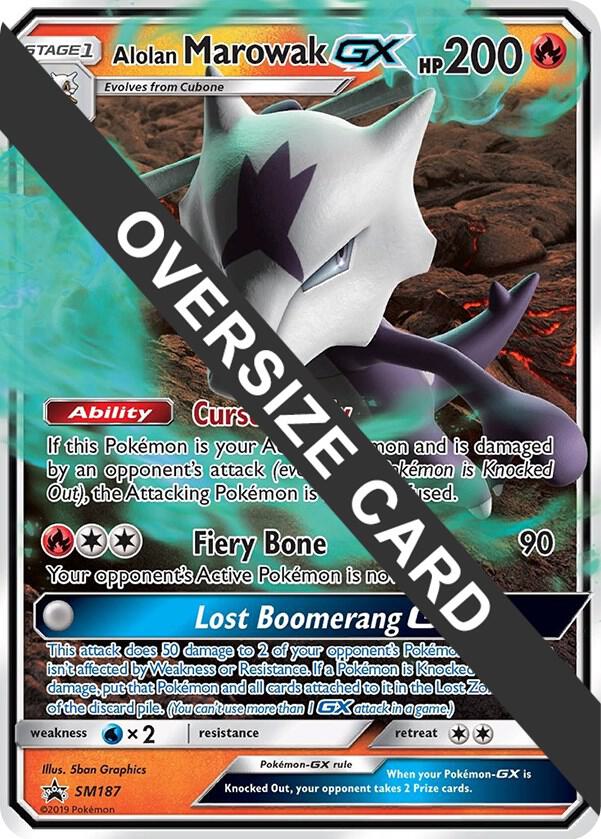 Alolan Marowak GX SM187 SM187 (Jumbo Cards)  - Holofoil | Good Games Adelaide SA