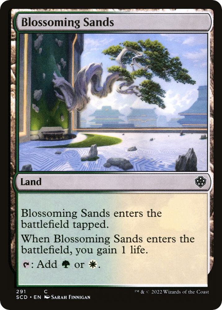 Blossoming Sands 291 (Starter Commander Decks)  | Good Games Adelaide SA