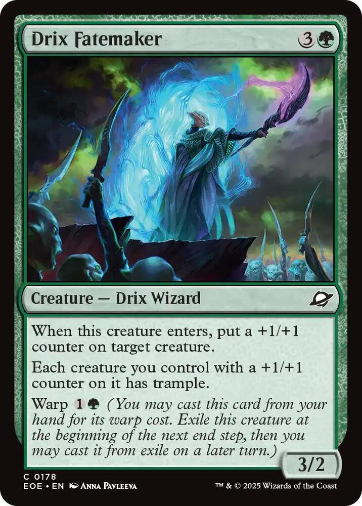Drix Fatemaker 178 (Edge of Eternities)  - Foil | Good Games Adelaide SA