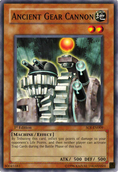 Ancient Gear Cannon [SOI-EN009] Common | Good Games Adelaide SA