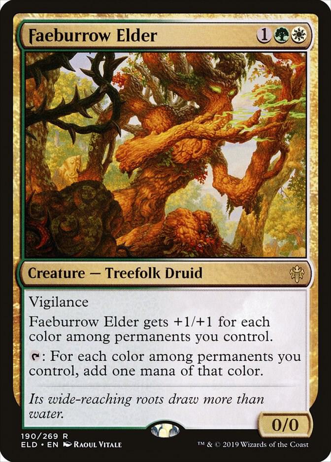Faeburrow Elder 190 (Throne of Eldraine)  | Good Games Adelaide SA