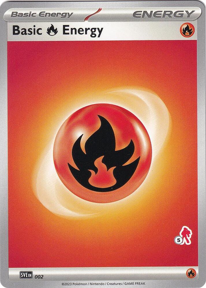 Basic Fire Energy Armarouge 5 002 (Battle Academy 2024)  | Good Games Adelaide SA
