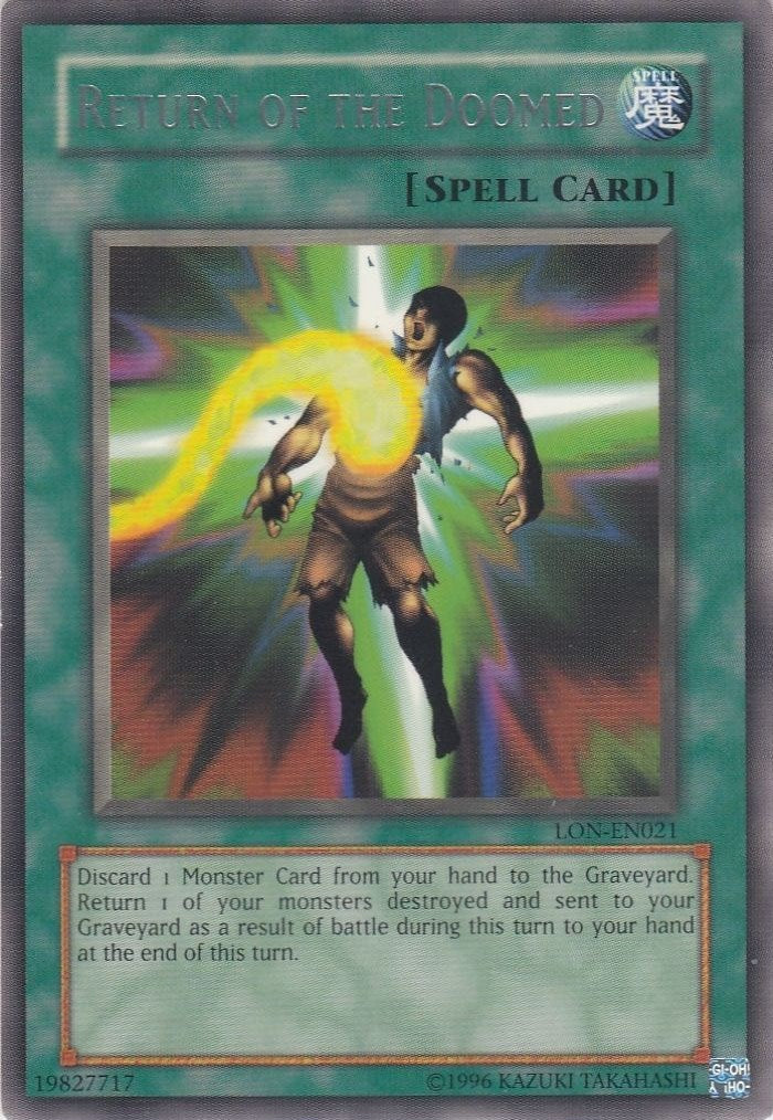 Return of the Doomed [LON-EN021] Rare | Good Games Adelaide SA
