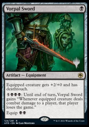 Vorpal Sword (Promo Pack) [Dungeons & Dragons: Adventures in the Forgotten Realms Promos] | Good Games Adelaide SA