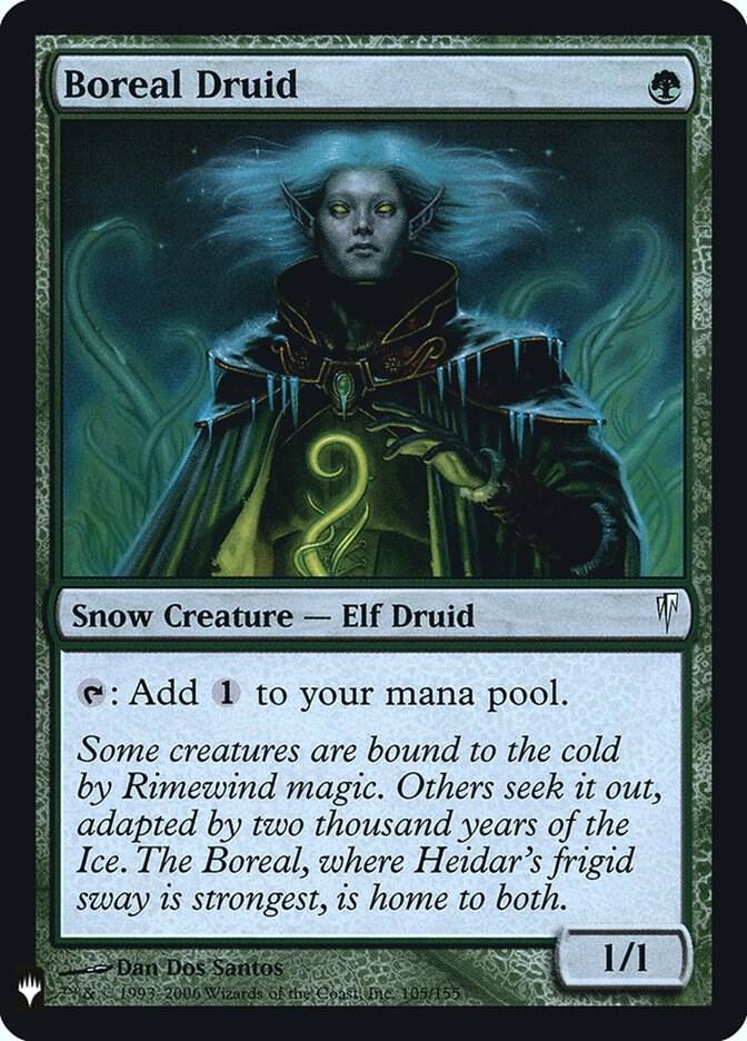 Boreal Druid 105 (The List Reprints)  - Foil | Good Games Adelaide SA
