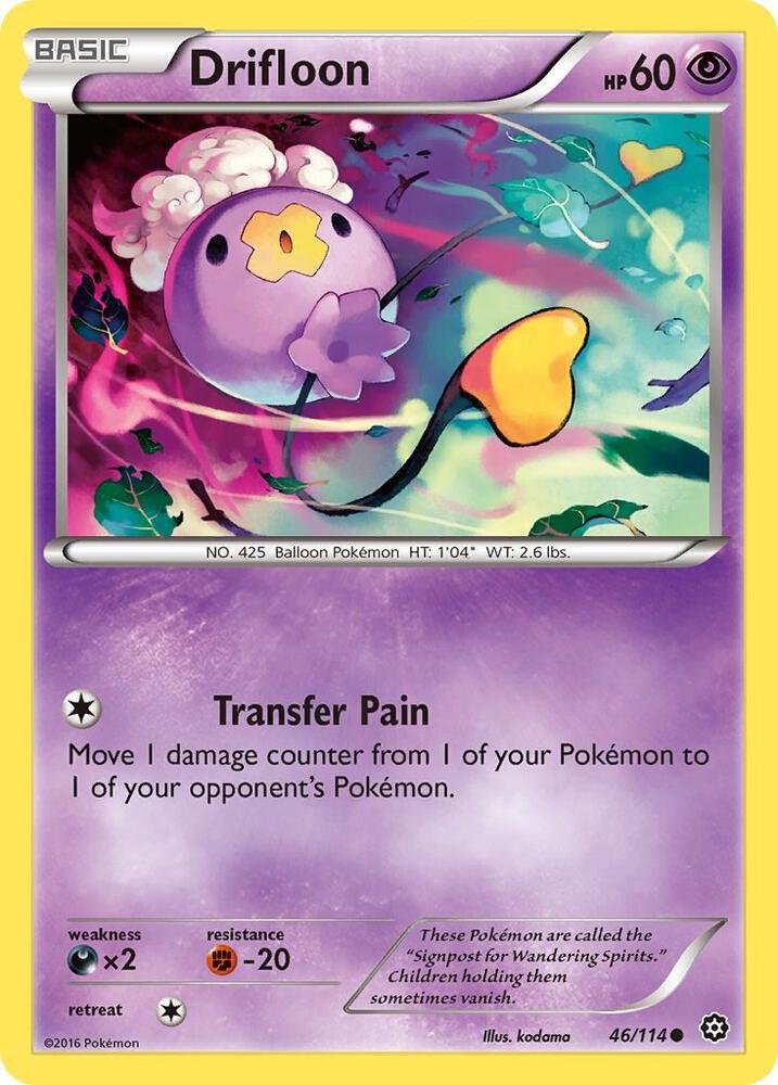 Drifloon 46/114 (XY - Steam Siege)  | Good Games Adelaide SA