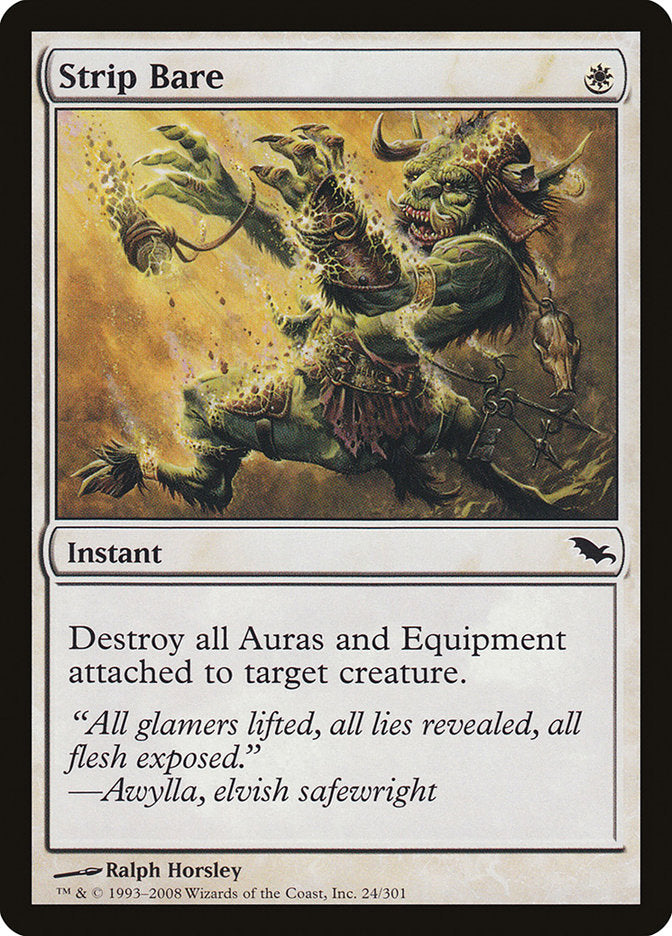Strip Bare 24 (Shadowmoor)  - Foil | Good Games Adelaide SA