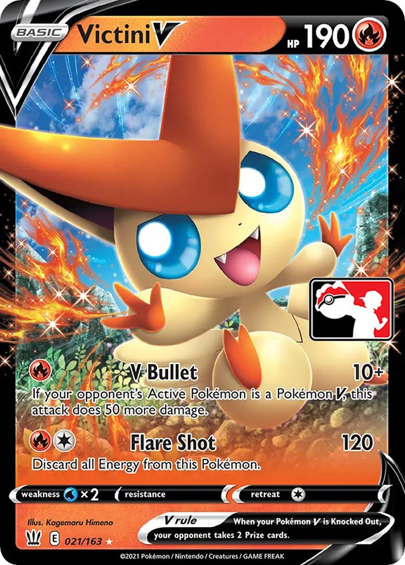 Victini V (021/163) [Prize Pack Series One] | Good Games Adelaide SA