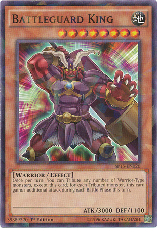 Battleguard King [SP15-EN020] Shatterfoil Rare | Good Games Adelaide SA