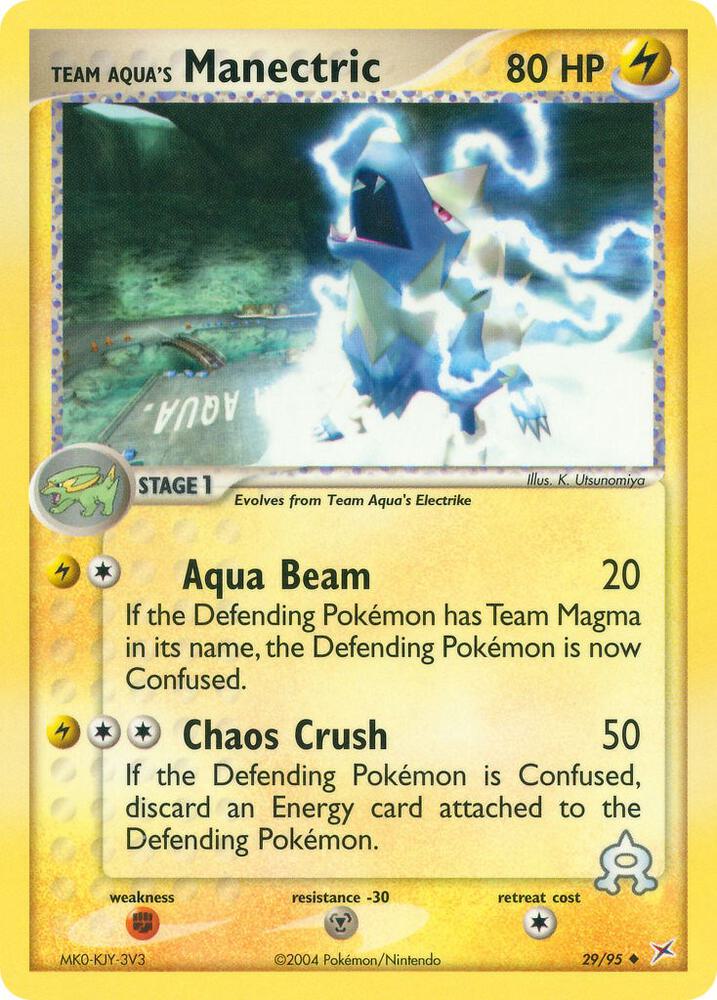 Team Aqua's Manectric 29/95 (Team Magma vs Team Aqua)  | Good Games Adelaide SA