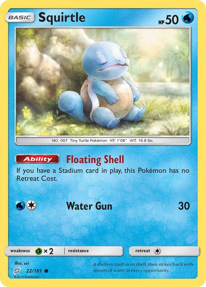 Squirtle 22/181 (SM - Team Up)  | Good Games Adelaide SA