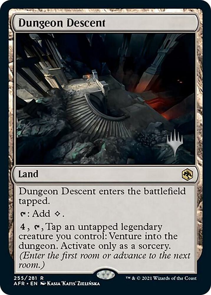 Dungeon Descent 255 (Promo Pack: Adventures in the Forgotten Realms)  - Foil | Good Games Adelaide SA