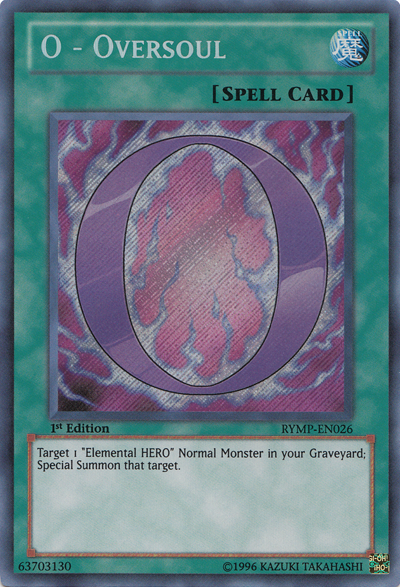 O - Oversoul [RYMP-EN026] Secret Rare | Good Games Adelaide SA