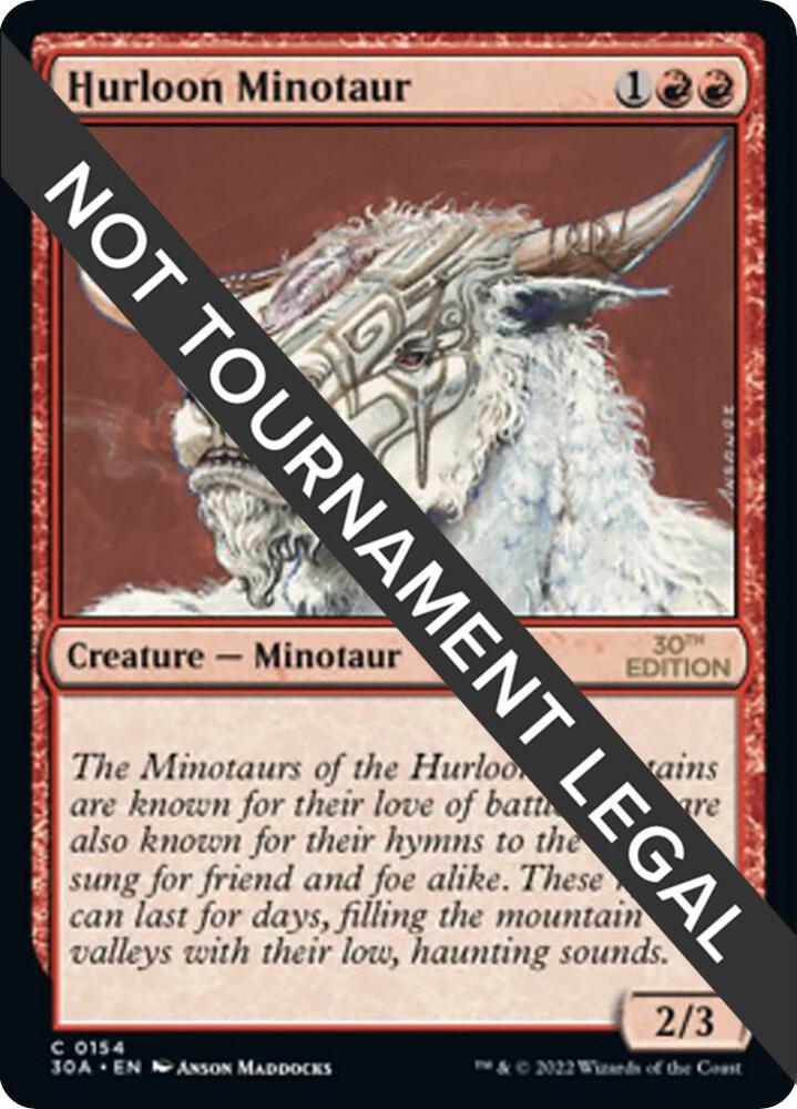 Hurloon Minotaur 154 (30th Anniversary Edition)  | Good Games Adelaide SA