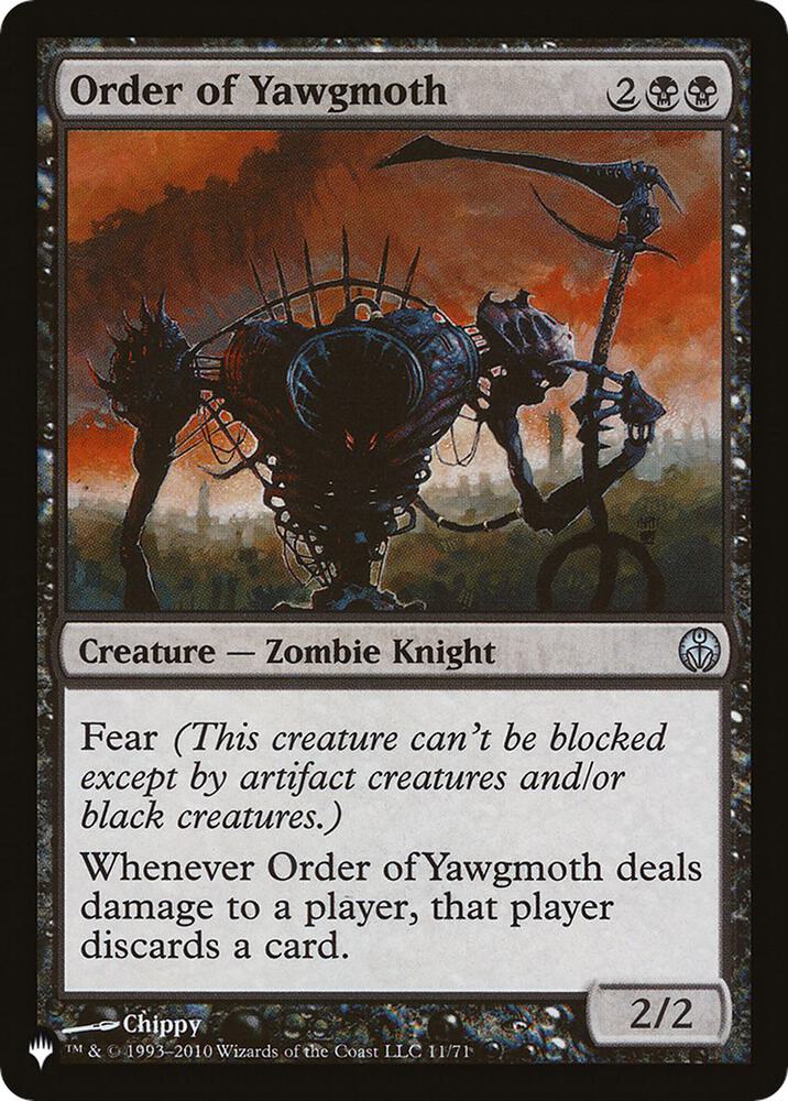 Order of Yawgmoth DDE Nov-71 (The List Reprints)  | Good Games Adelaide SA