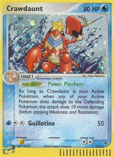Crawdaunt (3/97) [EX: Dragon] | Good Games Adelaide SA