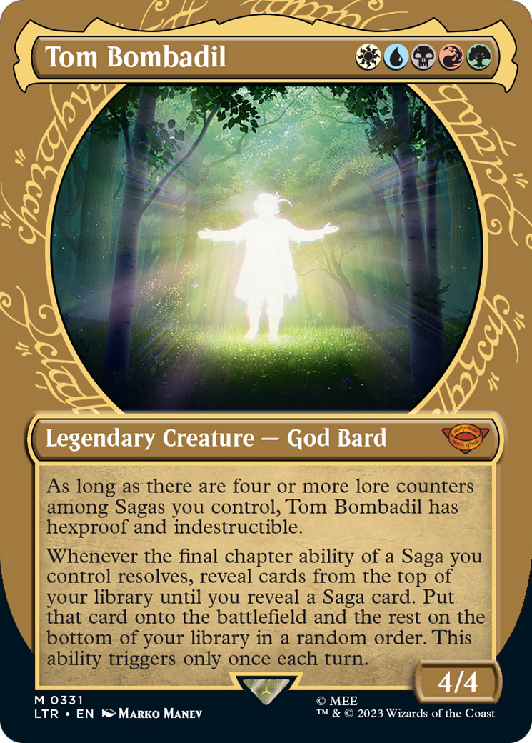 Tom Bombadil (Showcase Ring Frame) (Borderless) [The Lord of the Rings: Tales of Middle-Earth] | Good Games Adelaide SA