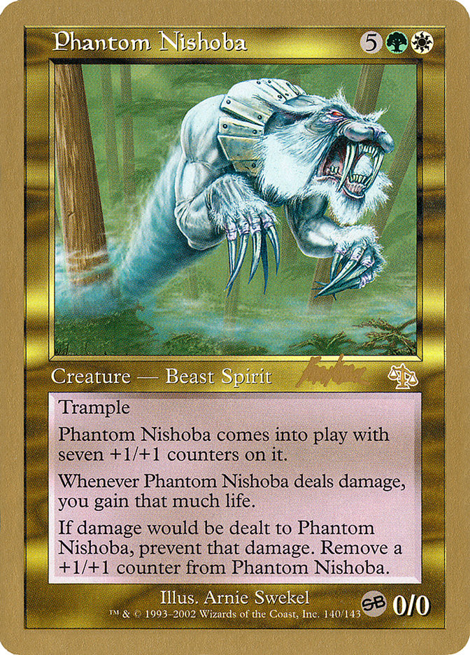 Phantom Nishoba (Brian Kibler) (SB) [World Championship Decks 2002] | Good Games Adelaide SA