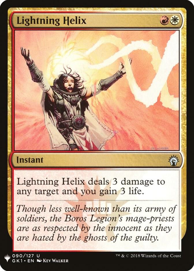 Lightning Helix 90 (The List Reprints)  | Good Games Adelaide SA
