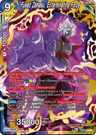 Fused Zamasu, Exterminating Force [BT16-129] | Good Games Adelaide SA