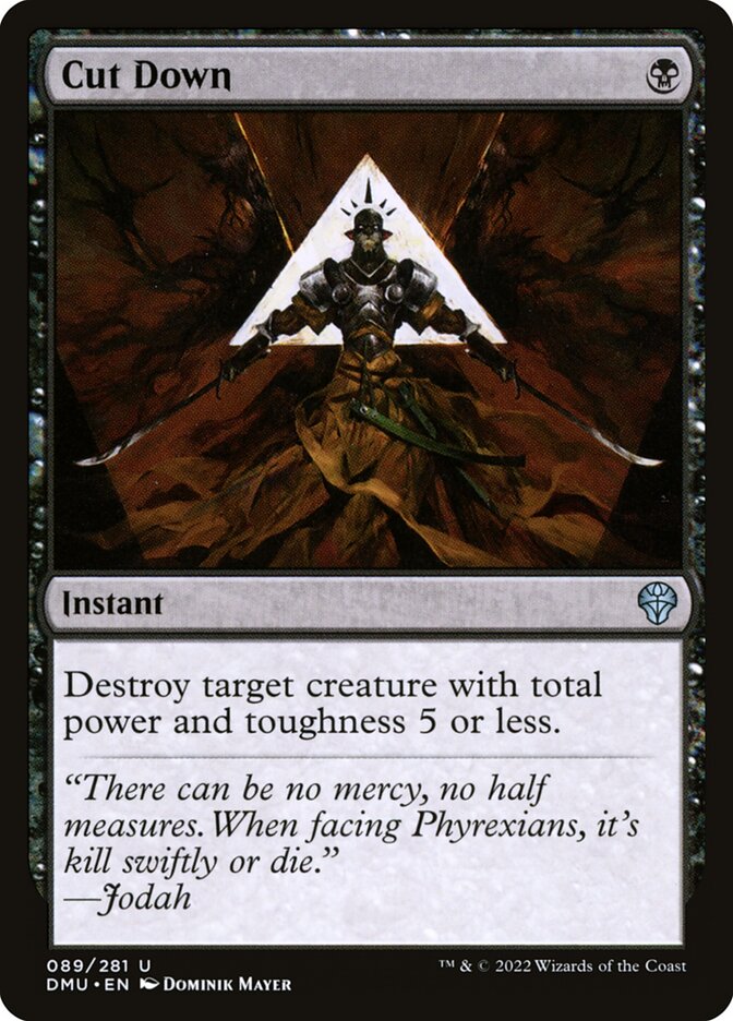 Cut Down 89 (Dominaria United)  - Foil | Good Games Adelaide SA