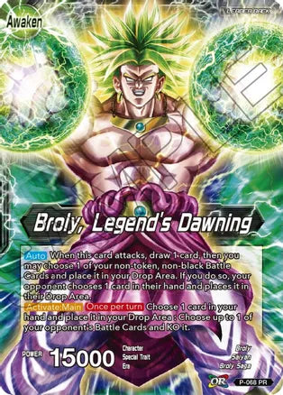 Broly // Broly, Legend's Dawning [P-068] | Good Games Adelaide SA